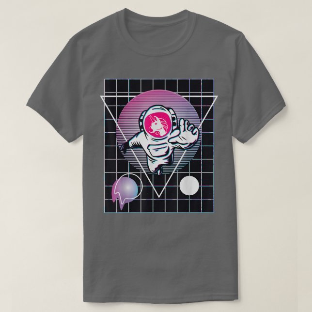 Uniswap Astronaut T-Shirt (Design framsida)