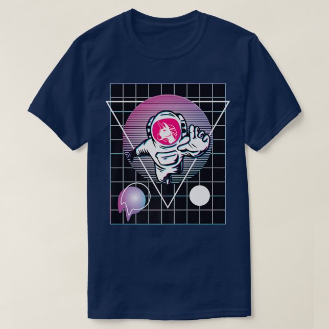 Uniswap Astronaut T Shirt (Design framsida)