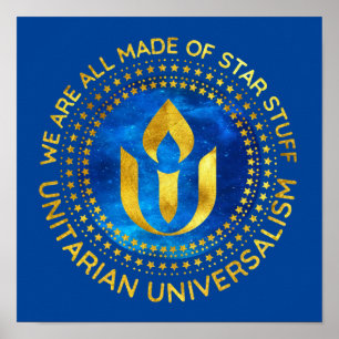 Unitarian Universalism chalice Poster
