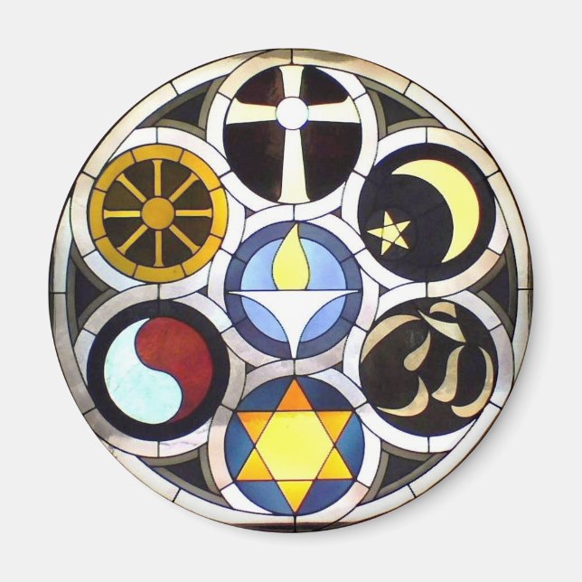Unitarian Universalist Church Rockford, IL Magnet (Framsidan)