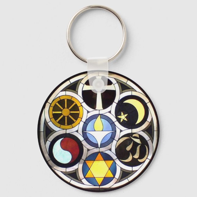 Unitarian Universalist Church Rockford, IL Nyckelring (Framsida)