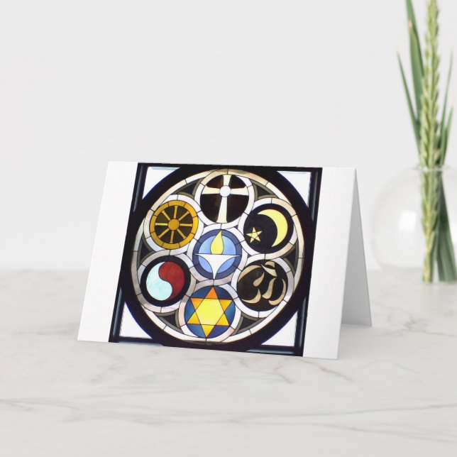 Unitarianen Universalist kyrkliga Rockford, IL Kort (Framsida)