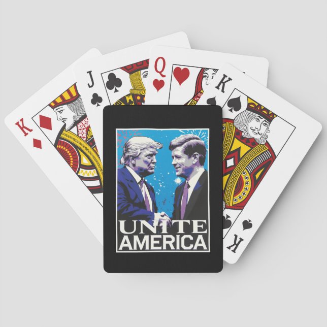 Unite America Iconic Trump Casinokort (Baksidan)