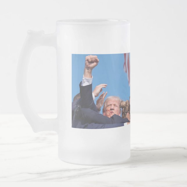 Unite America Trump 2024 Frostat Ölglas (Vänster)