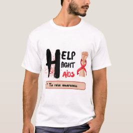 Unite for Hope: Help Fight AIDS Day Awareness T Shirt