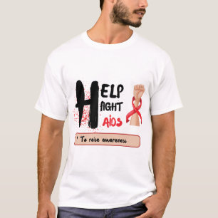 Unite for Hope: Help Fight AIDS Day Awareness T Shirt