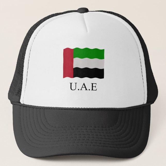 United Arab Emirates Flag Keps (Framsida)
