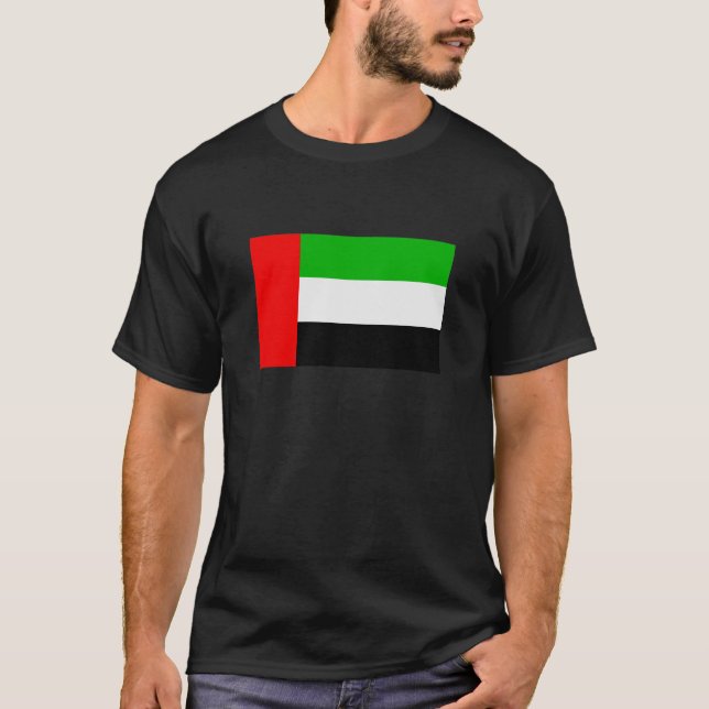 United Arab Emirates flaggaT-tröja och gåvor T-shirt (Framsida)