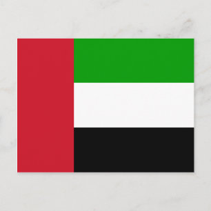 United Arab Emirates flaggavykort Vykort