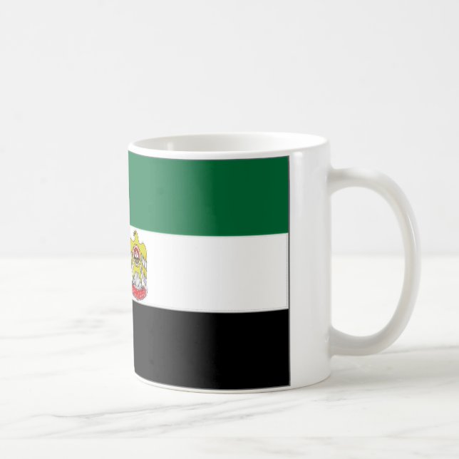United Arab Emirates statschefflagga Kaffemugg (Höger)