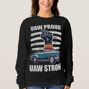United Auto Workers Strejka UAW Union Strong T Shirt