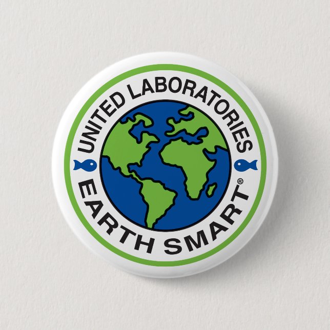 United Earth Smart Round Pin-knapp Knapp (Framsida)