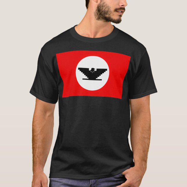 United Farm Workers UFW Huelga Bird Chicano labour T Shirt (Framsida)