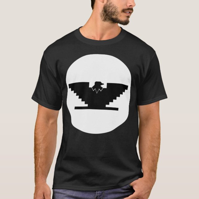 United Farm Workers UFW Huelga Bird Chicano T Shirt (Framsida)