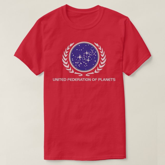 United Federation of Planet T Shirt (Design framsida)