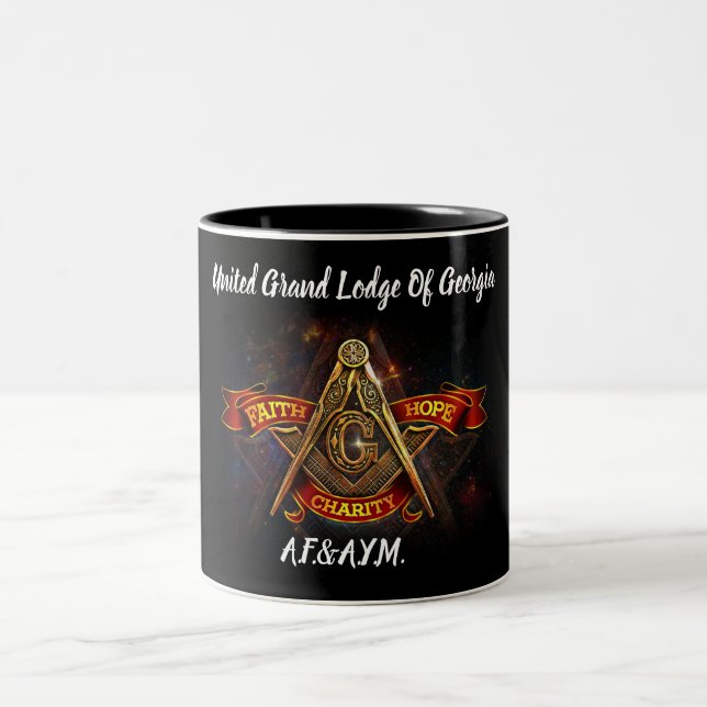 United Grand Lodge Två-Tonad Mugg (Center)