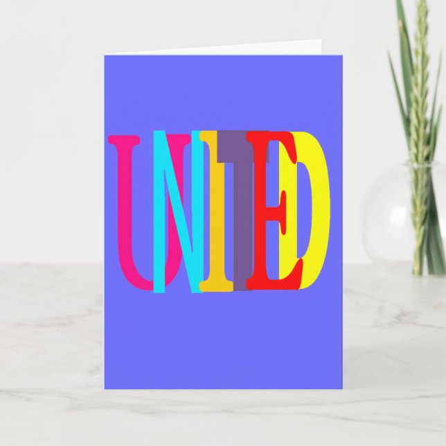 United Greeting Card B Kort (Framsida)