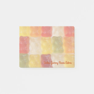 United Gummy Bear Eaters - Post-it Notes pad Block
