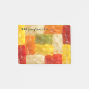 United Gummy Bear Eaters - Post-it Notes pad Block