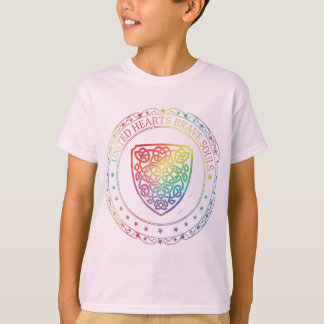 United Hearts Brave Souls T Shirt