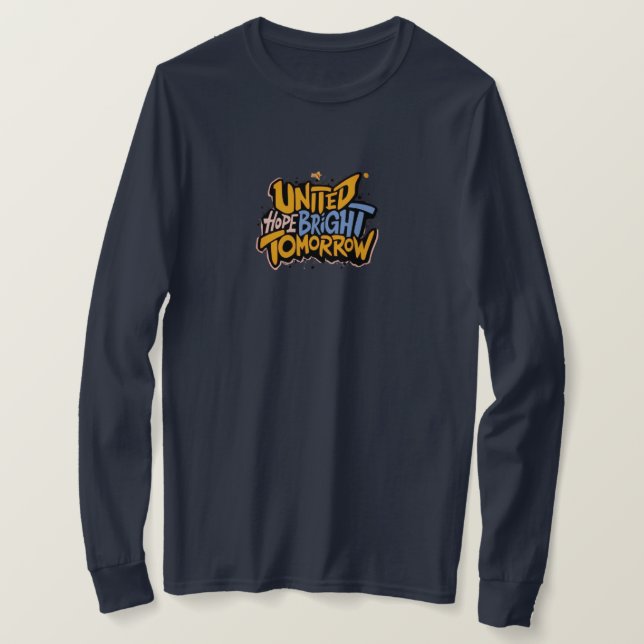 United Hope Bright imorgon T Shirt (Design framsida)