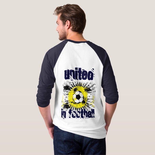 United in Football Sweat Shirt T Shirt (Hel baksida)