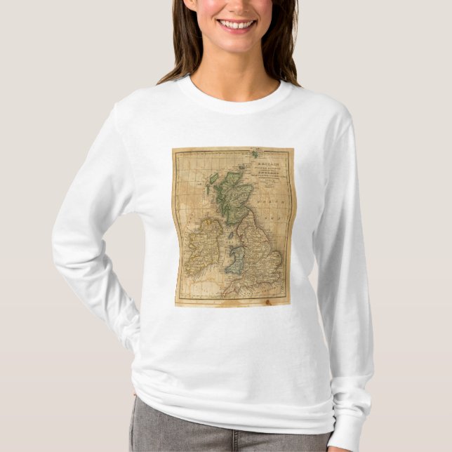 United Kingdom av England, Skottland och Irland T-shirt (Framsida)