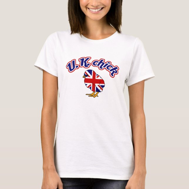 United Kingdom chick Tee (Framsida)