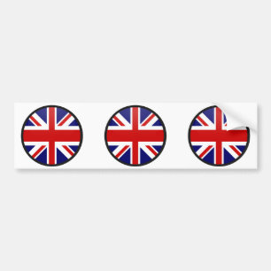 United Kingdom cirklar den kvalitets- flagga Bildekal