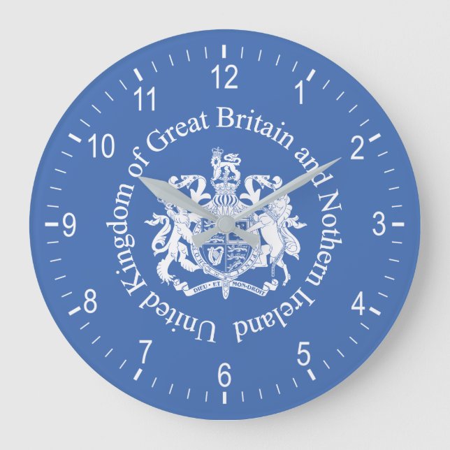 United Kingdom coat of arms Stor Klocka (Framsida)
