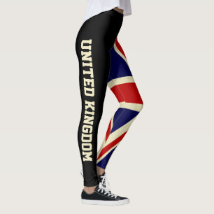 United Kingdom flagga Leggings