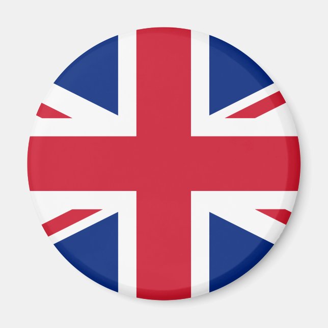United Kingdom flagga Magnet (Framsidan)