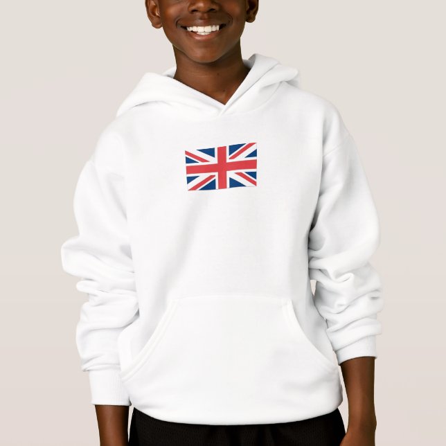 United Kingdom flagga T-shirt (Framsida)