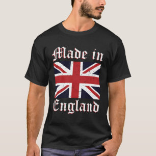 United Kingdom Flagga Union Jack Made in England T Shirt