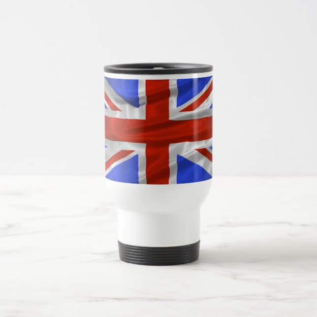 United Kingdom flaggatravel mug Resemugg (Center)
