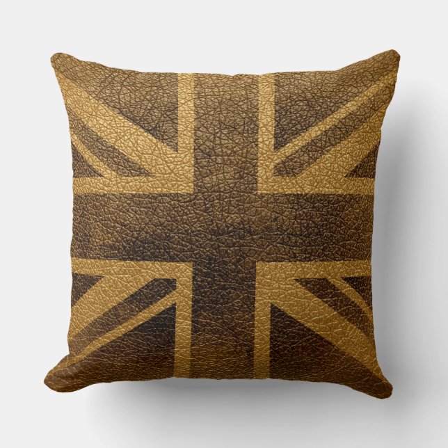 United Kingdom flaggavintage #3 Kudde (Framsida)
