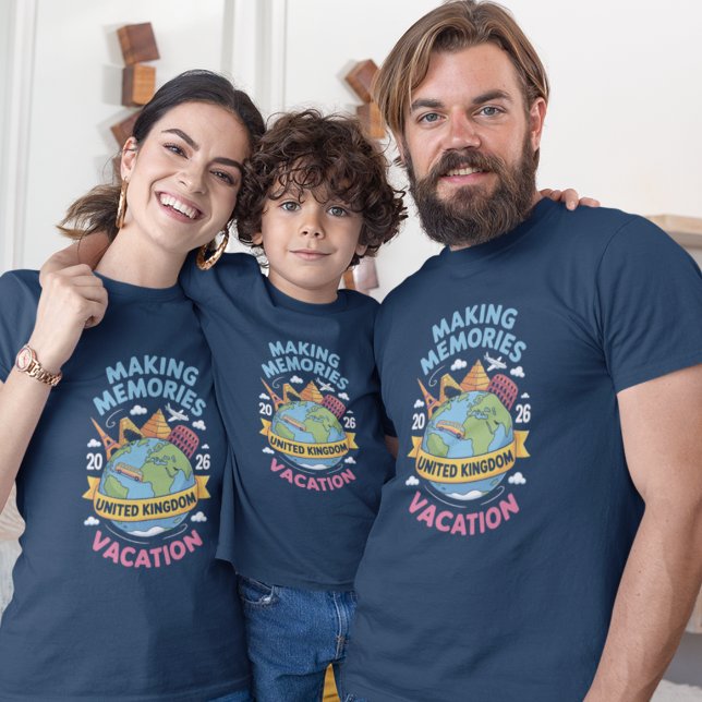 United Kingdom Group Matching Vacation Memory  T Shirt (Skapare uppladdad)