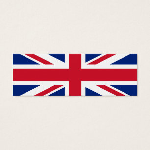 United Kingdom medborgareflagga Litet Visitkort