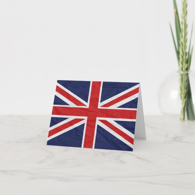 United Kingdom noterar den fackliga jackflagga Kort (Framsida)