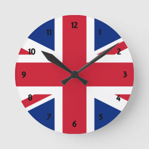 United Kingdom Rund Klocka
