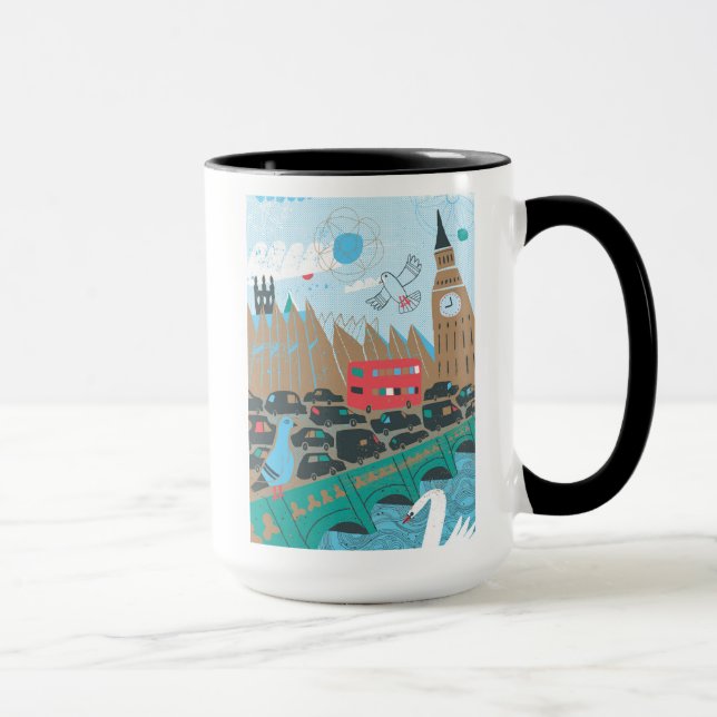 United Kingdom stadsplats Mugg (Höger)