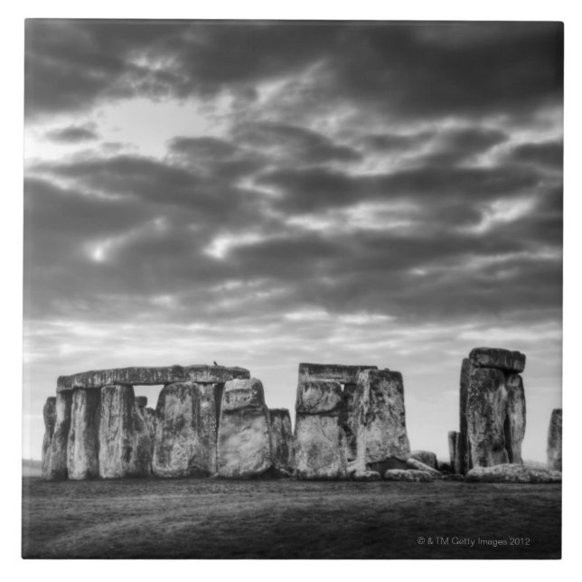United Kingdom Stonehenge 11 Kakelplatta (Framsidan)
