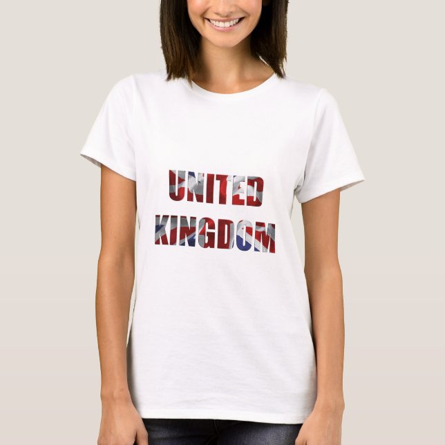 United Kingdom T Shirt (Framsida)