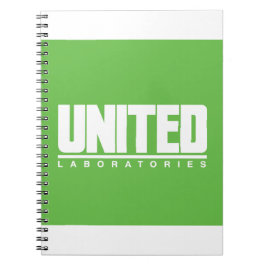 United Laboratories Spiral Notebook Anteckningsbok