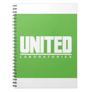 United Laboratories Spiral Notebook Anteckningsbok
