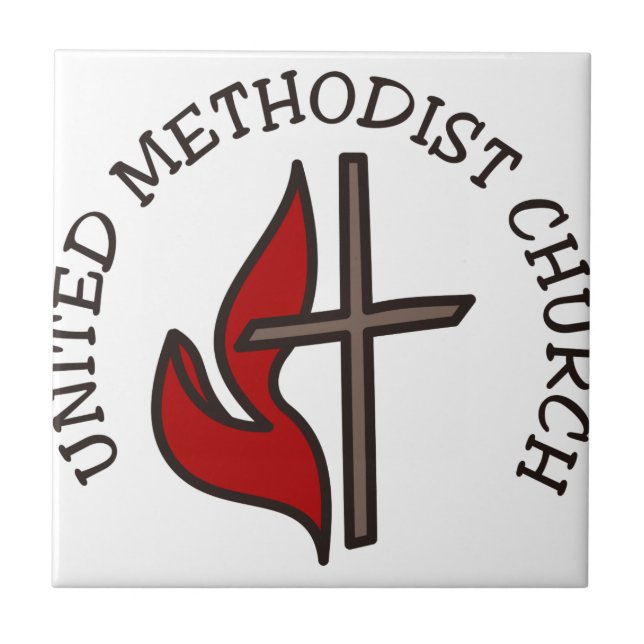 United Methodist Church Kakelplatta (Framsidan)