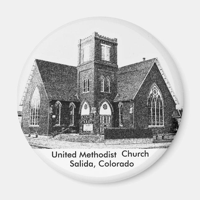 United Methodist Church Magnet (Framsidan)