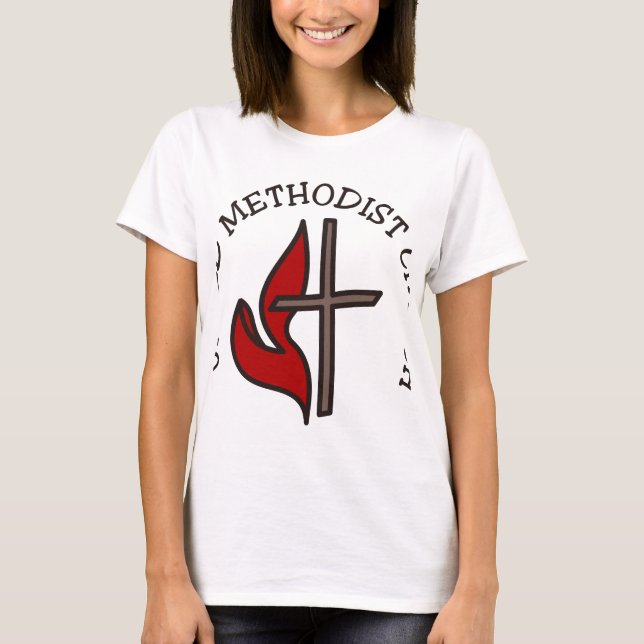 United Methodist Church T Shirt (Framsida)