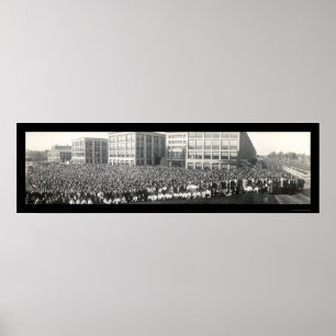 United Shoe Beverly MORSA Photo 1911 Poster