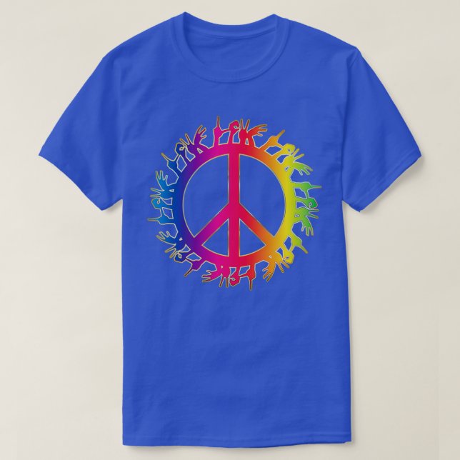United Signs in Peace T Shirt (Design framsida)